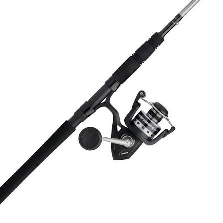 Condition photo showing New/Like New for penn pursuit iv spinning 5000 reel combo 7 ft 1 piece pole