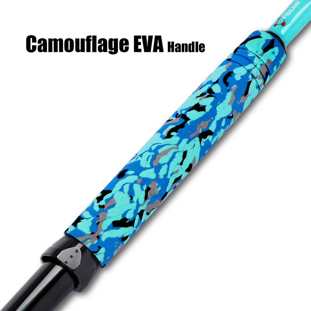 Condition photo showing New/Like New for fiblink trolling fishing rod 1-piece saltwater big game rod offshore conventional boat fishing pole (5’6”, 6’, 7’)