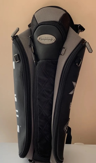 Miken MXB Baseball Barrel System Bat Bag Black & Gray