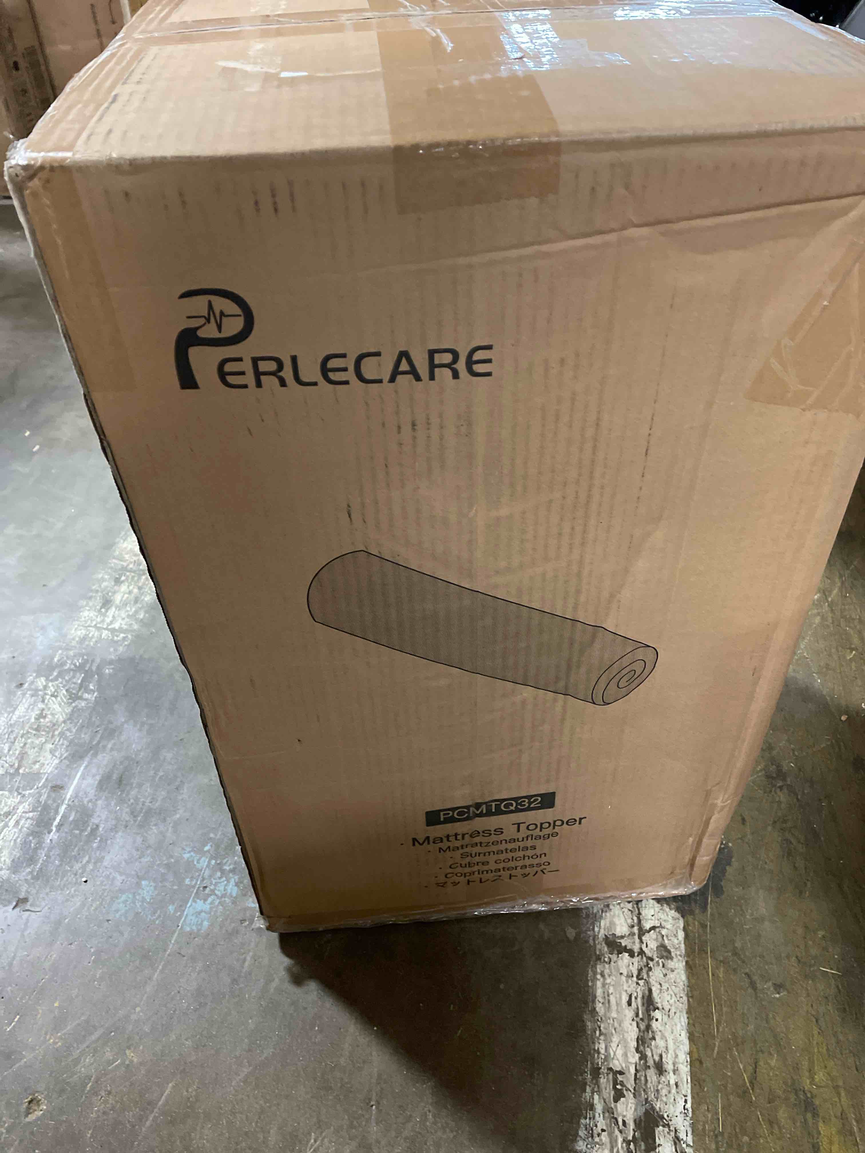 PERLECARE 3 Inch Gel Memory Foam Mattress Topper for Pressure Relief