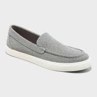 Men's Gabe Canvas Sneakers - Goodfellow & Co Gray 10