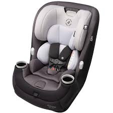 Maxi-Cosi Pria All-in-One Convertible Car Seat, rear-facing, from 4-40 pounds; forward-facing to 65 pounds; and up to 100 pounds in booster mode, Blackened Pearl (B07VJ4Z5YX)