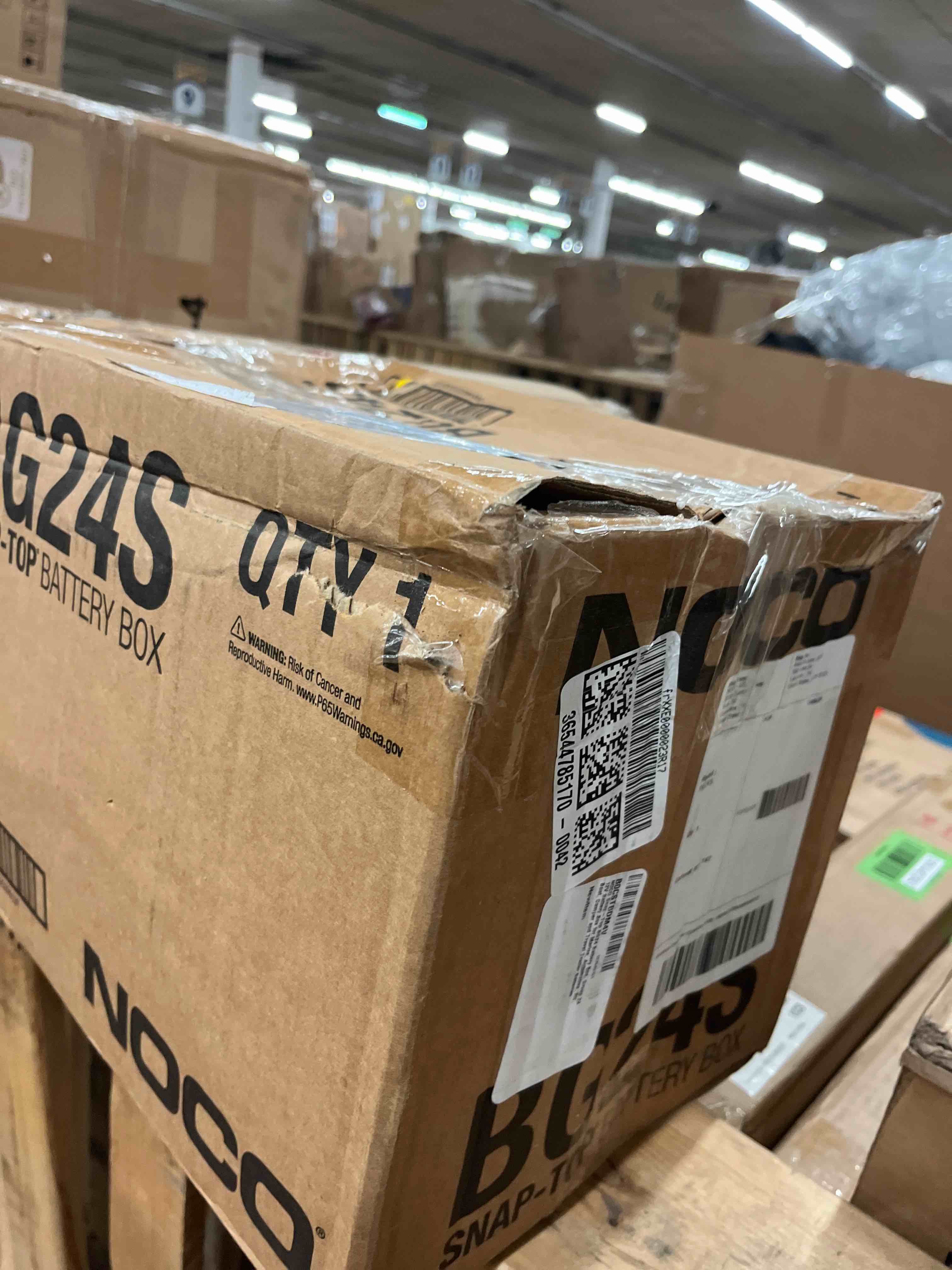 NOCO SnapTop BG6V Battery Box, Single 6V Battery Box for Marine