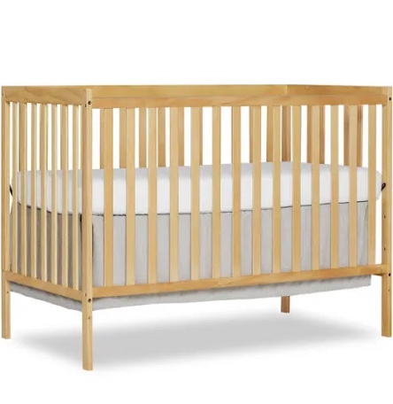 Dream On Me Synergy 5-in-1 Convertible Crib  Natural