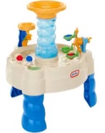 Little Tikes Spiralin Seas Waterpark with Lazy River Splash Action for Kids 2+ Years