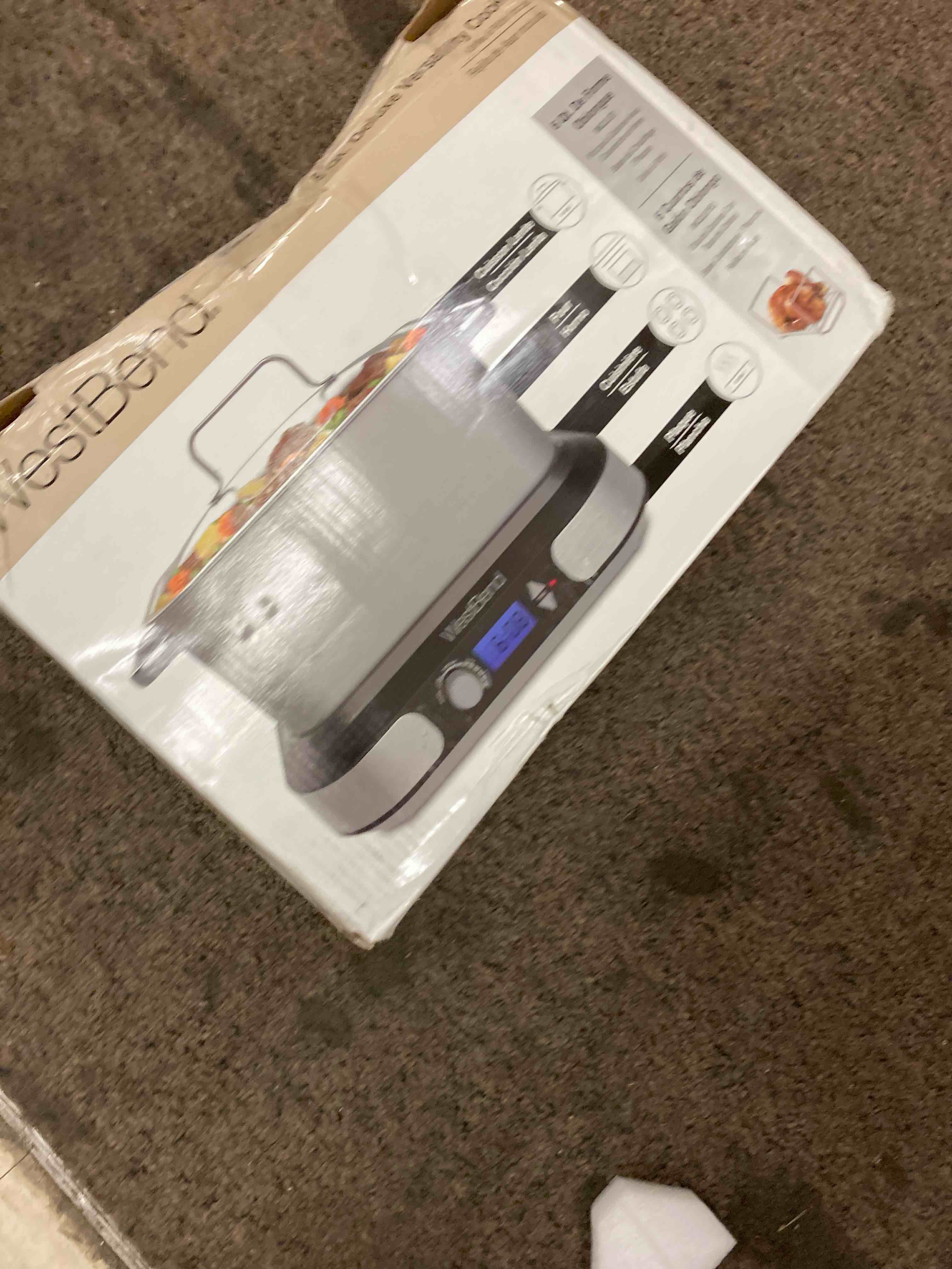 West Bend 87966 Versatility Slow Cooker, 6Quart, Silver