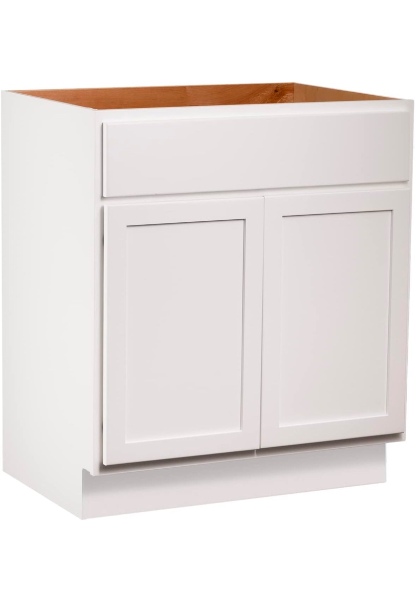 Smart Cabinetry Vanity Sink Base VSB36BBH (Stirling-Polar White)