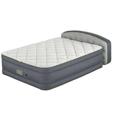 Sealy Tritech Airbed Queen 31" Headboard Built-in AC Pump