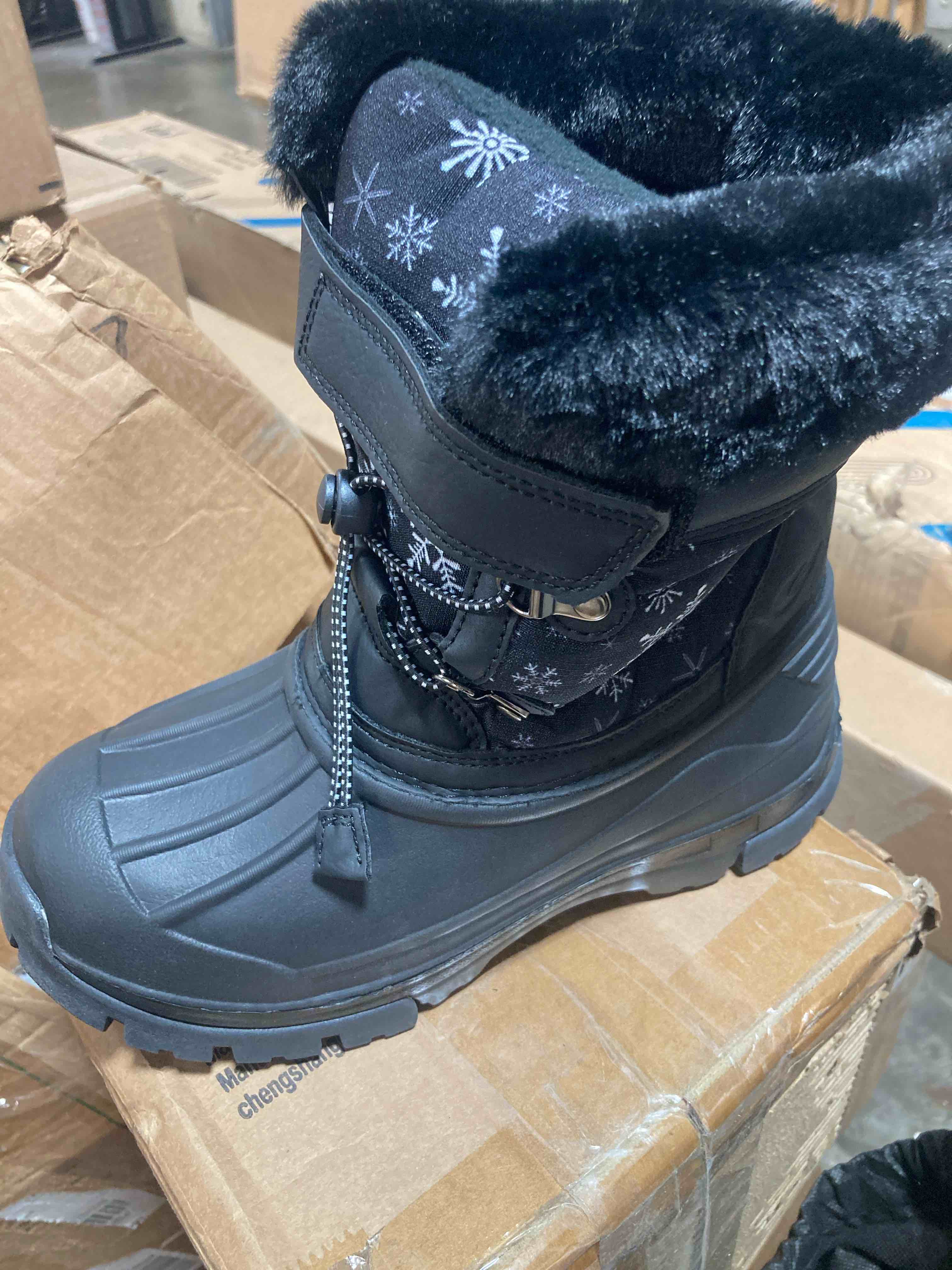 Mishansha Kids Snow Boots for Boys Girls Winter Boot Waterproof Warm Anti-Slip Cold Weather Shoes (Toddler/Little Kid/Big Kid