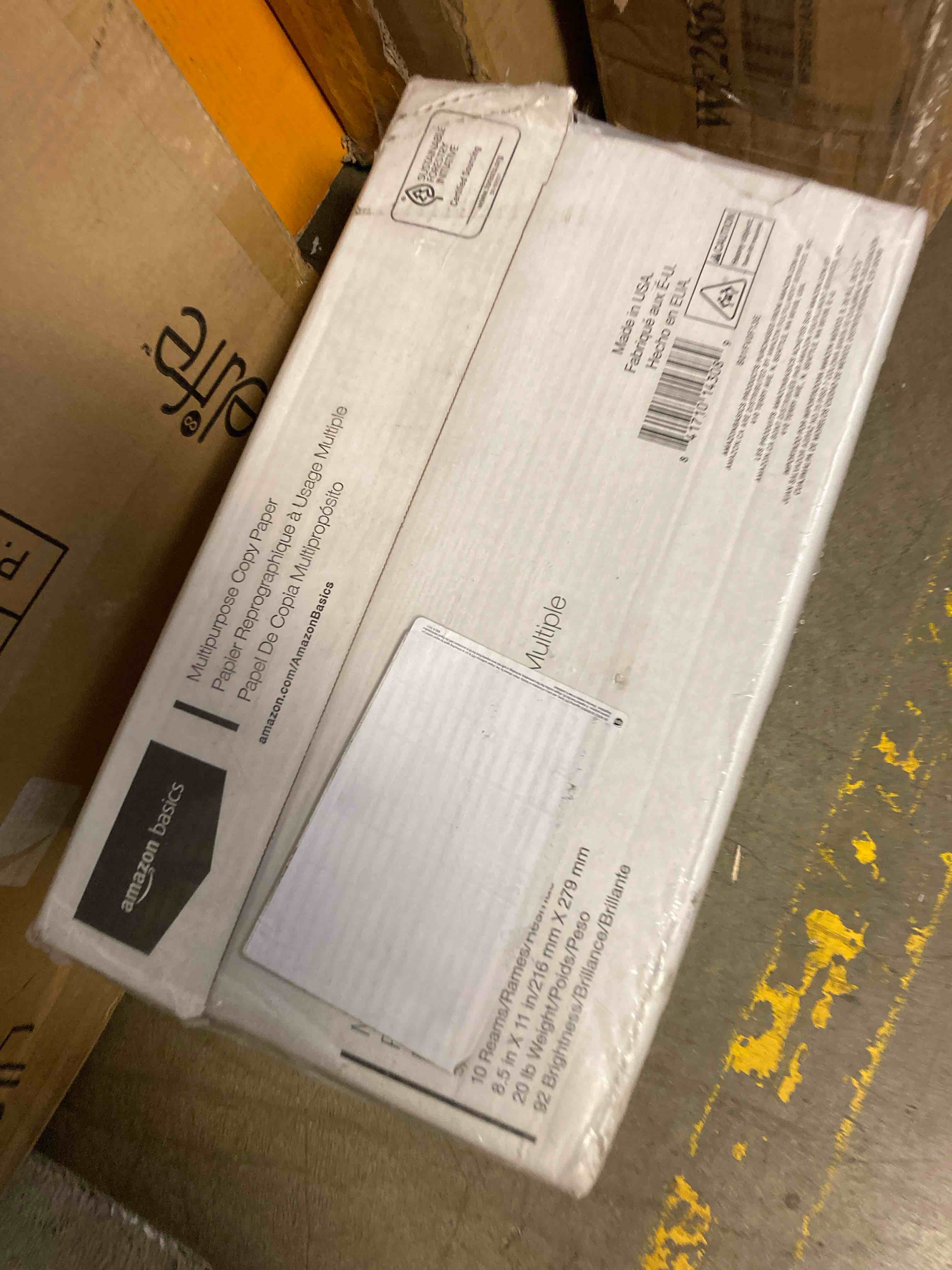 Case Copy Printer Printing Paper 8 1/2 x 11 Letter Size 10 Reams 5000 Sheets New