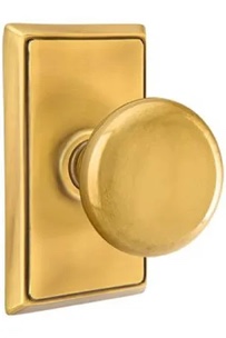 Passage Providence Knob with Rectangular Rose