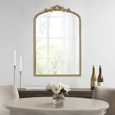 Lavenia Arch Wood Wall Mirror- GLASS BROKEN