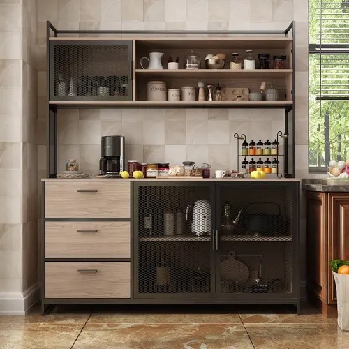 Lackowski 68.5" Kitchen Pantry