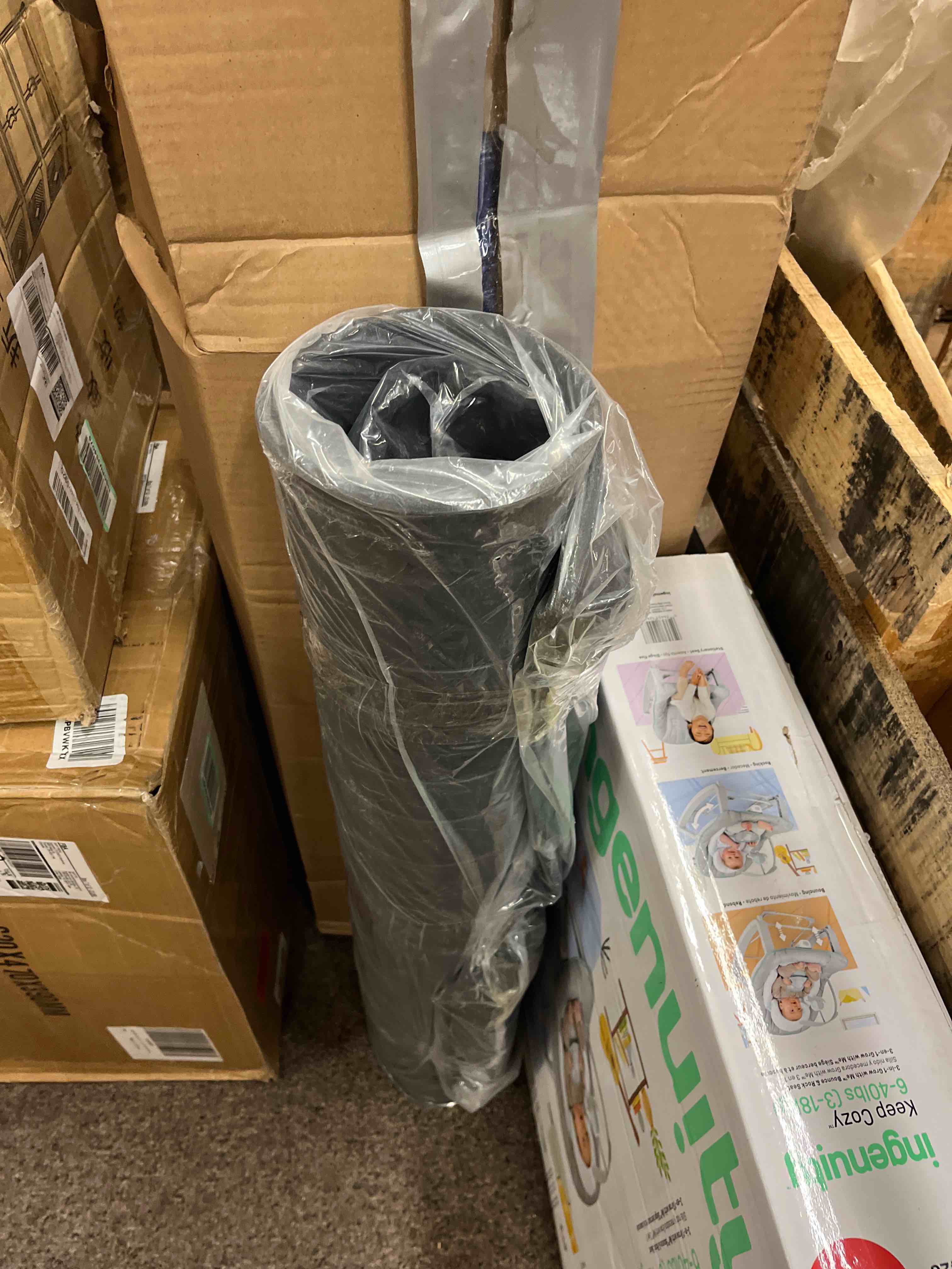 Nilight Rubber Cargo Mats for Cars Trucks SUVs,Universal Trim to fit for Most Vehicles,All Weather Protection Heavy Duty Cargo Liners