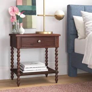 Beckett Nightstand Morocco Brown