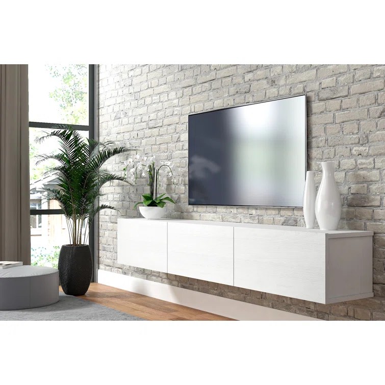 Ozge Floating TV Stand Up to 80" TV's Wall Mounted Media Console