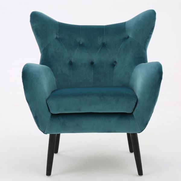 Alyssa New Velvet Armchair - Christopher Knight Home