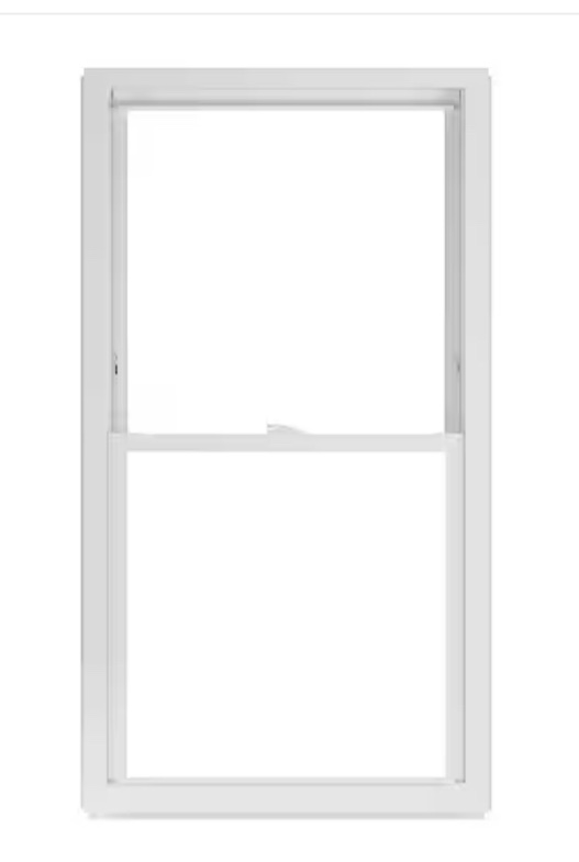 American craftsman vinyl 50 series double hung replacement window with screen 30x54” 490082