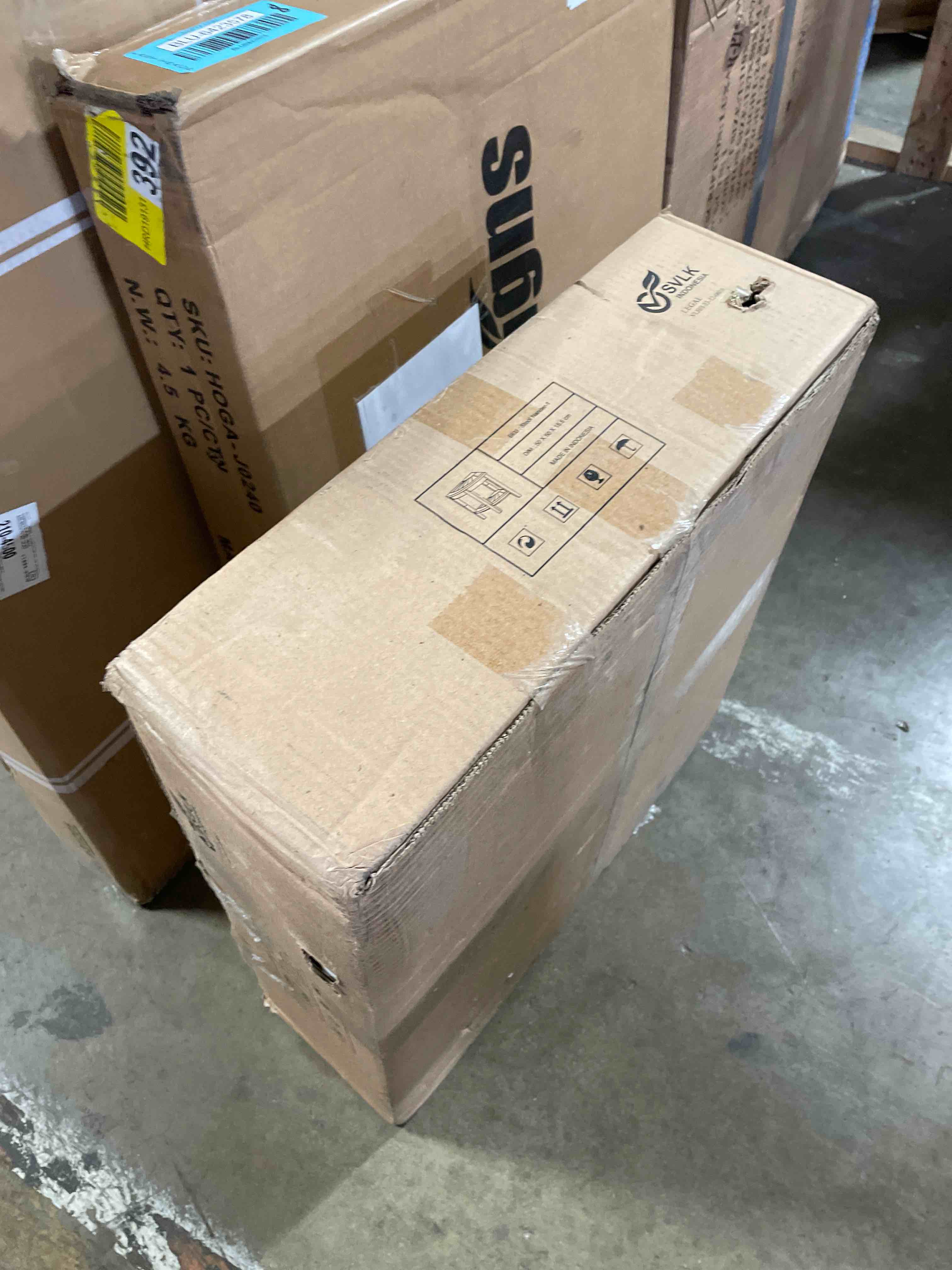 AquaTeak The Original 15.5" Kai Corner Teak Shower Bench with Shelf