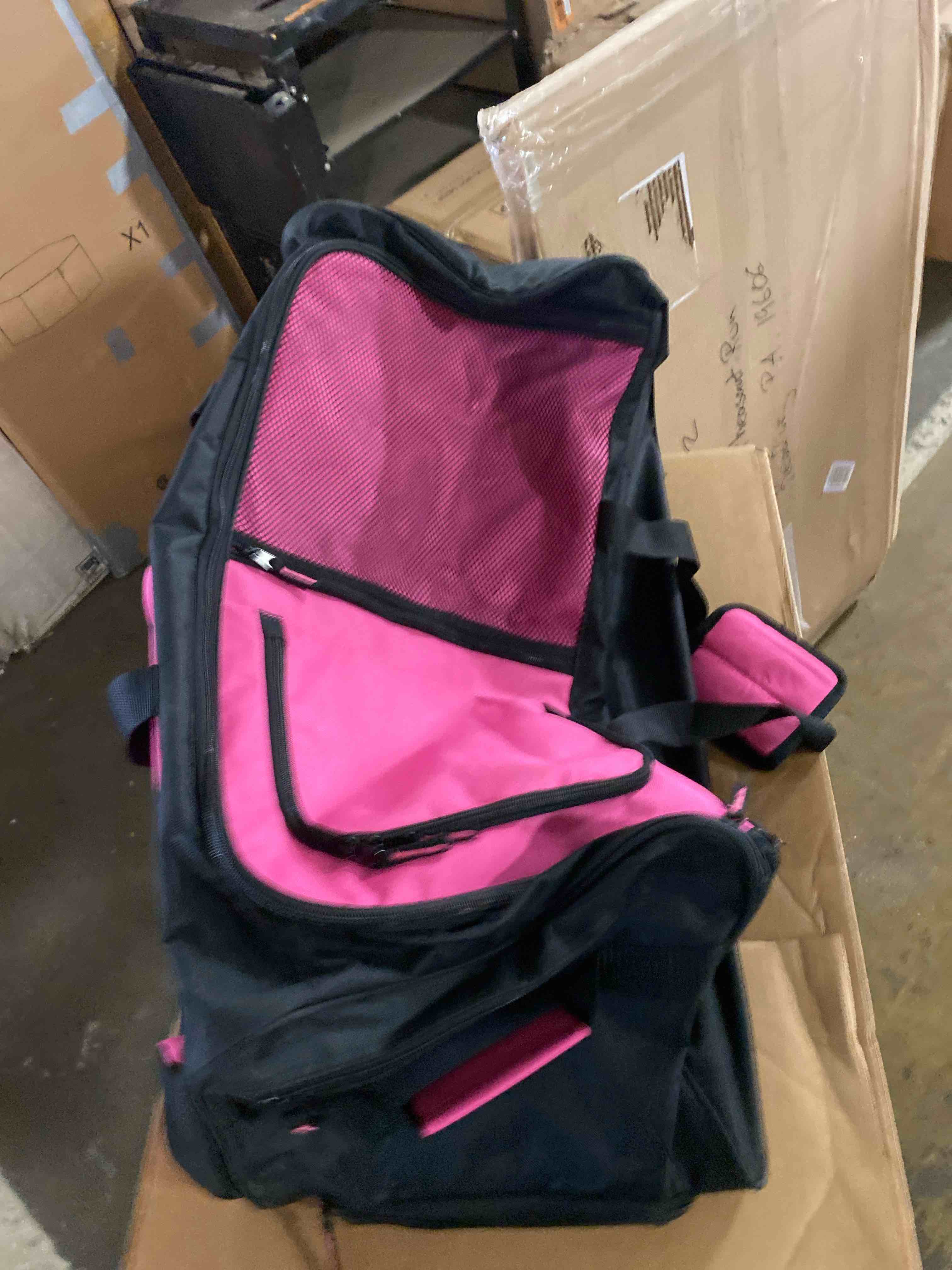 Pacific Coast Signature 30" Large Rolling Duffel Bag, Pink, One Size