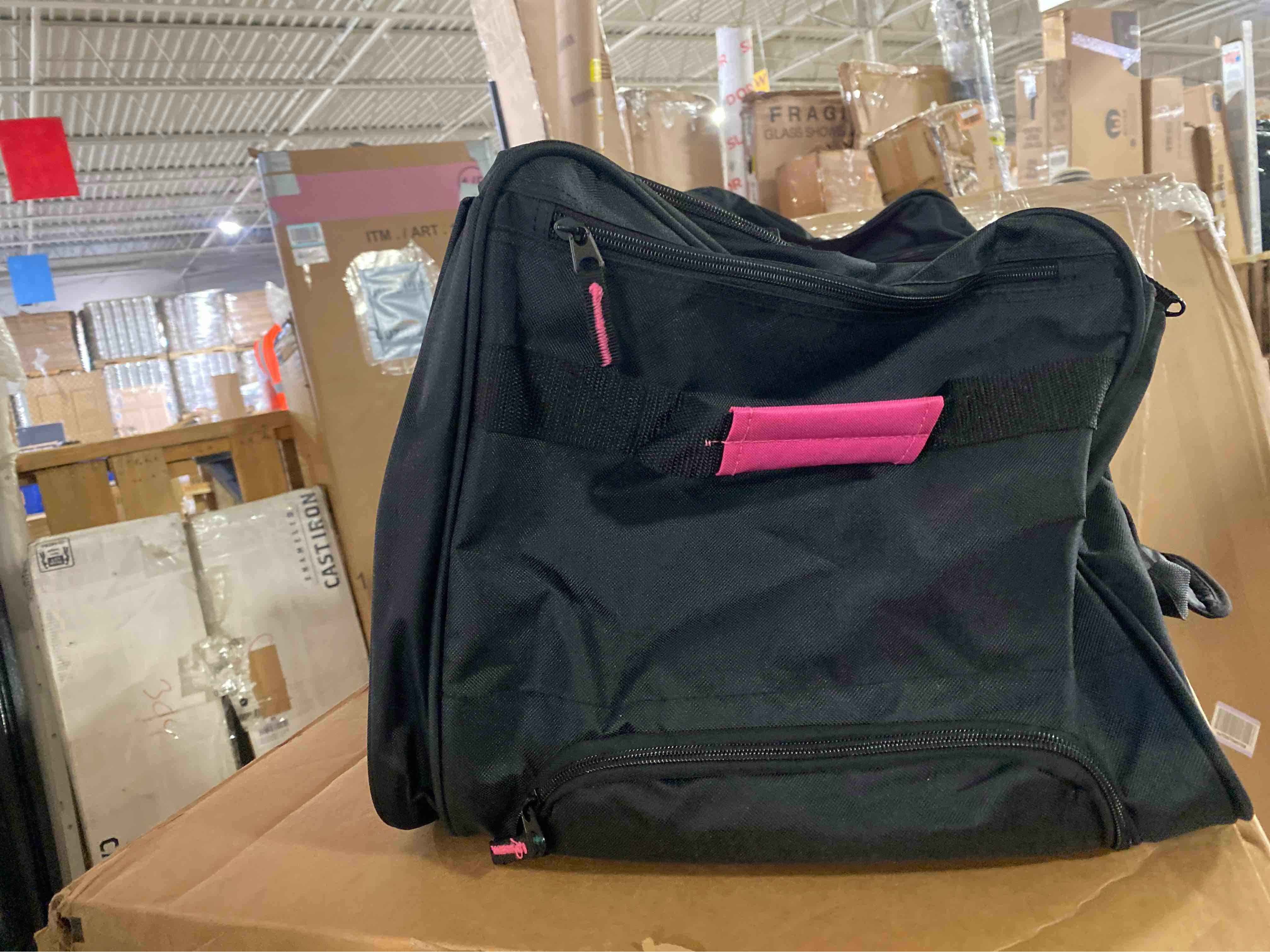 Pacific Coast Signature 30" Large Rolling Duffel Bag, Pink, One Size