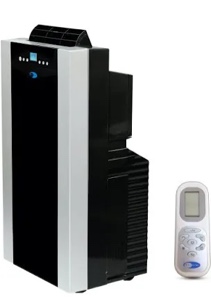 Whynter Portable Air Conditioner 14,000 BTU with Dual Hose Dehumidifier & Cooling Fan for 500 Sq Ft Rooms, Includes AC Unit Window Kit, ARC-14S (9,500 BTU SACC)