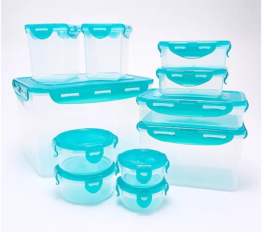 (Box of 2 Sets) LocknLock 25th Anniversary 11-pc Nostalgic Storage Set