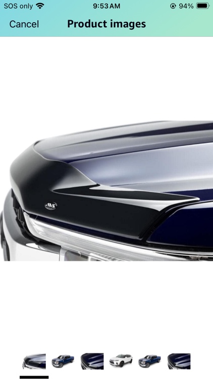 Auto Ventshade [AVS] Aeroskin Hood Protector | Fits 2021 - 2024 Ford F-150, Low Profile/Flush - Smoke | 322196