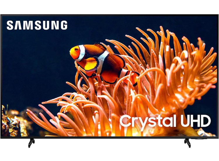 SAMSUNG 65-Inch Class 4K Crystal UHD DU8000 Series HDR Smart TV w/Object Tracking Sound Lite, Motion Xcelerator, Ultra Slim Design, Gaming Hub, Alexa Built-in (UN65DU8000, 2024 Model)