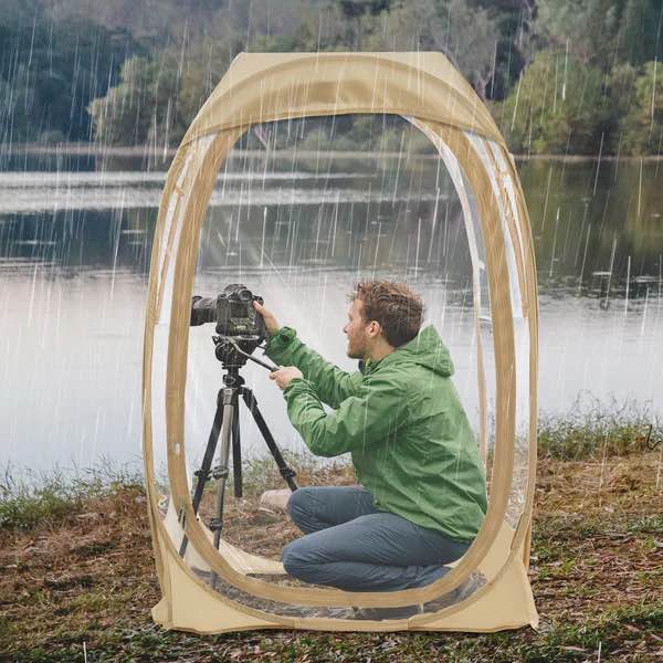 EIGHTEENTEK 1-6 PERSON INSTANT WEATHERPROOF POD SPORTS TENT BUBBLE TENT OUTDOOR POP UP SHELTER