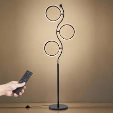 64" LED Dimmable Novelty Floor Lamp Standing Lamp with Remote Control 2800LM Adjustable Romantic Night Light for Living Room Bedroom