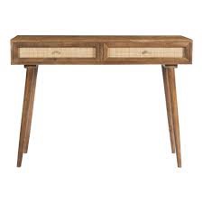Solid Wood Desk Natural 