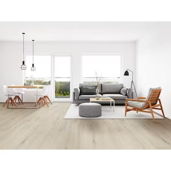 Maverick Mill 12 MIL x 7 in. W x 42 in. L Waterproof Click Lock Luxury Vinyl Plank Flooring (20.8 sq.ft. /Case)