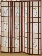 Boothbay 71" H Solid Wood Folding Room Divider