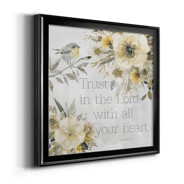Sunny scriptures I premium framed canvas 