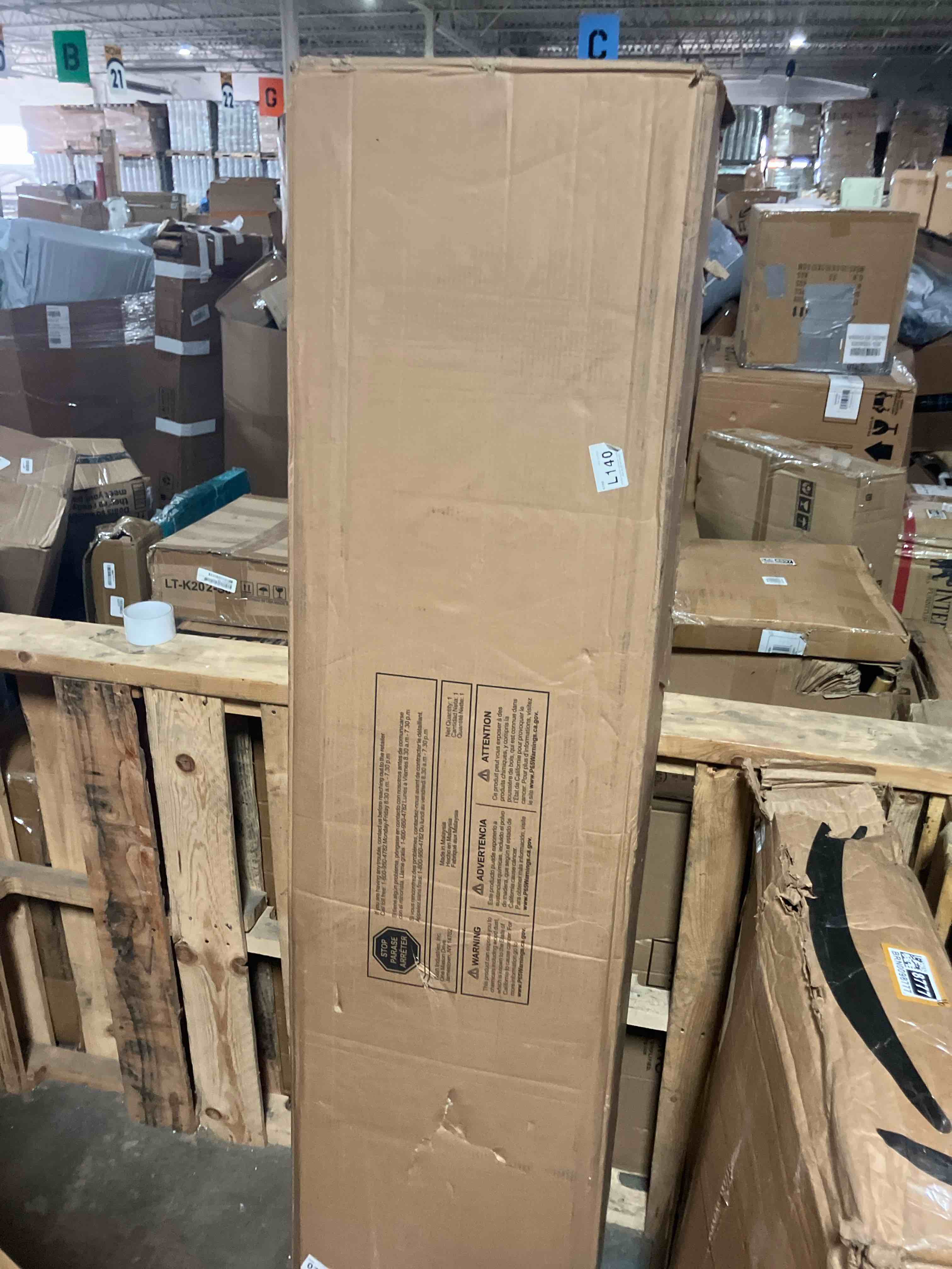 Bush Furniture Key West Tall Bathroom Storage White Ash