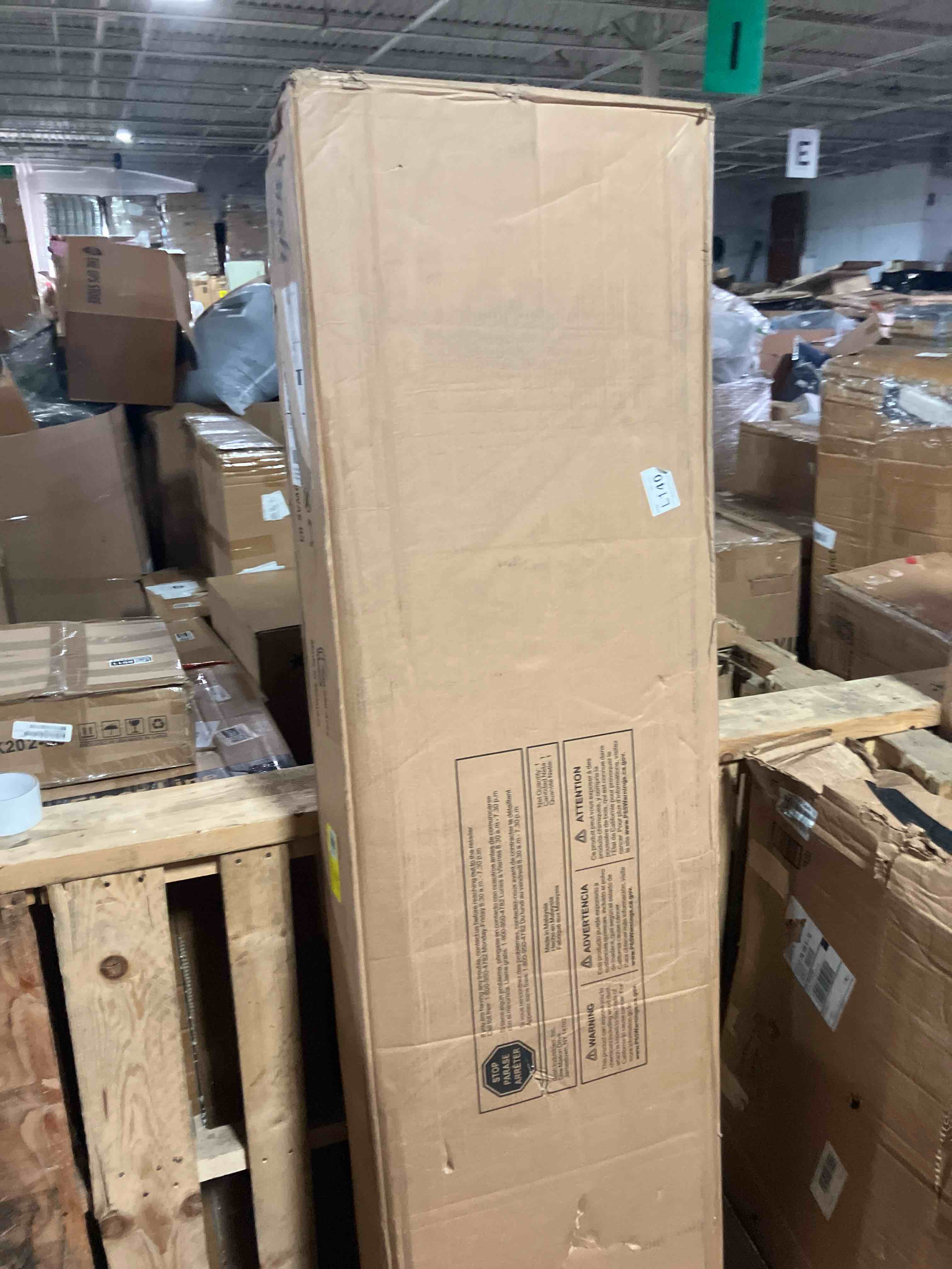 Bush Furniture Key West Tall Bathroom Storage White Ash