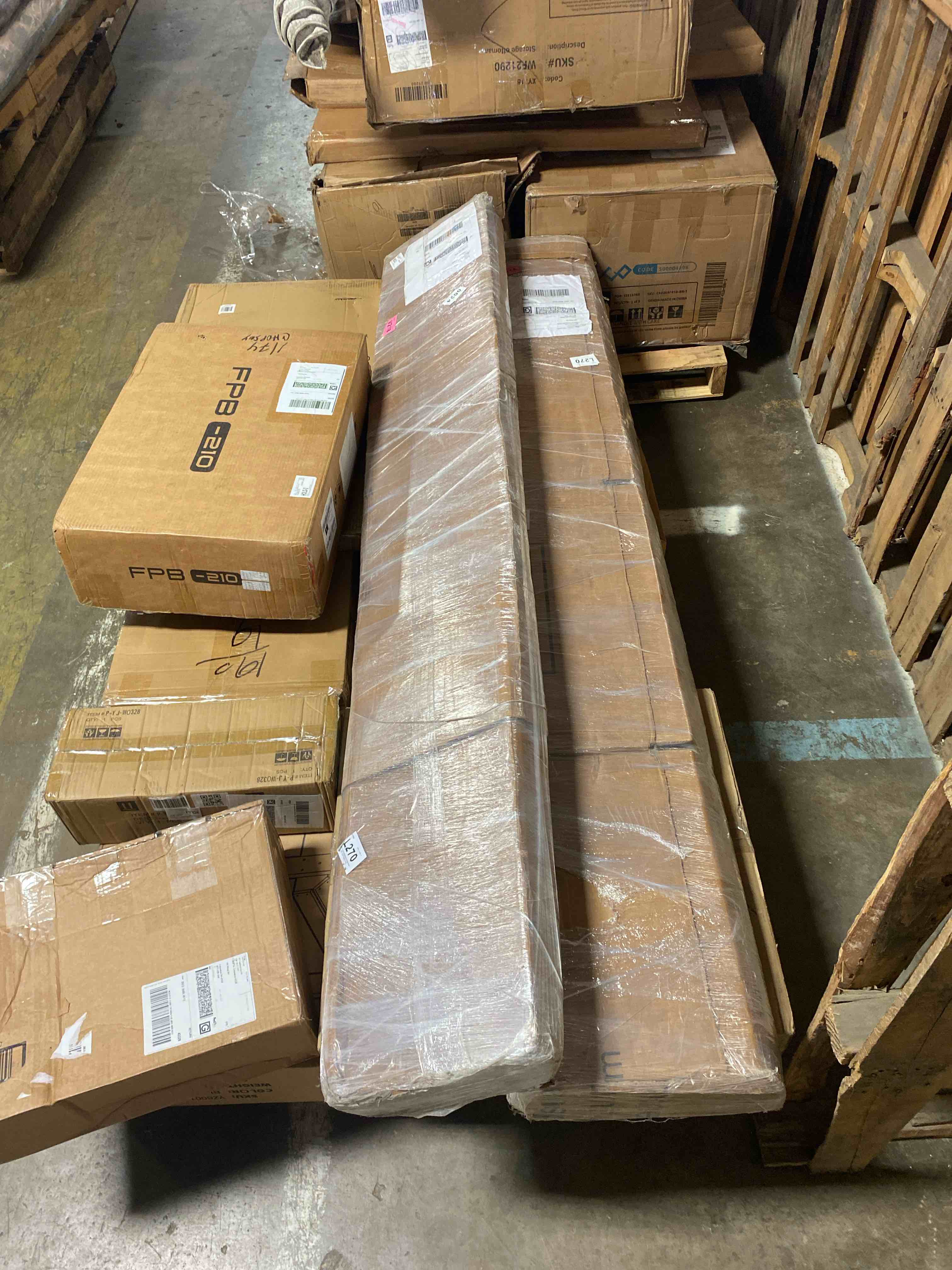 Twin XL over Full XL over Queen Triple Bunk Bed