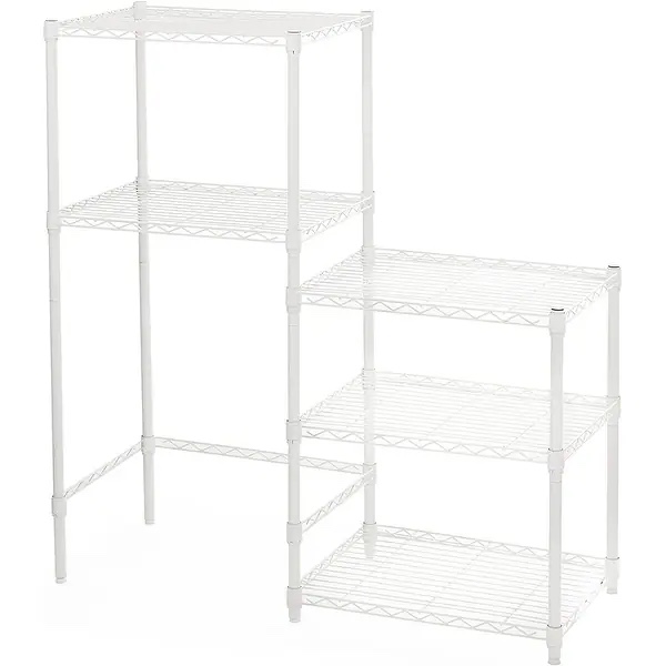Suprima Mini Shelf Supreme with Supreme Shelving - 3 Shelf Add On by DormCo - White