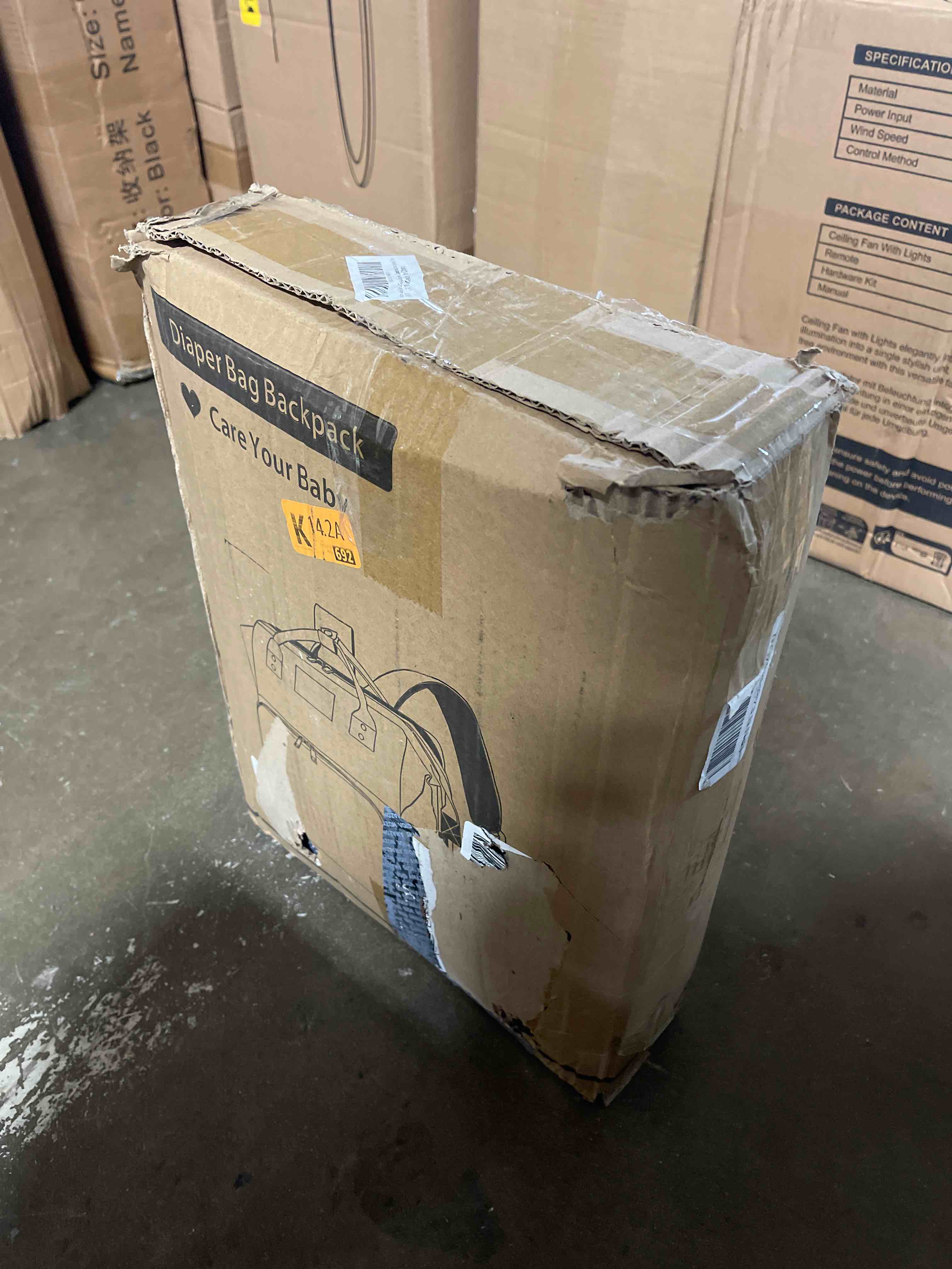 Baby Diaper Bag with Changing Station, Waterproof Diaper Bag Backpack