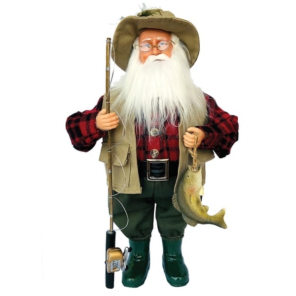 Unknown1 15" Bass Fishing Claus Red