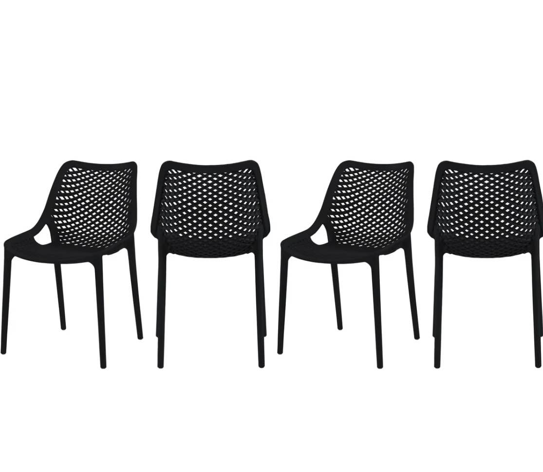 Rachita Outdoor Dining Side Chair (Set of 4)