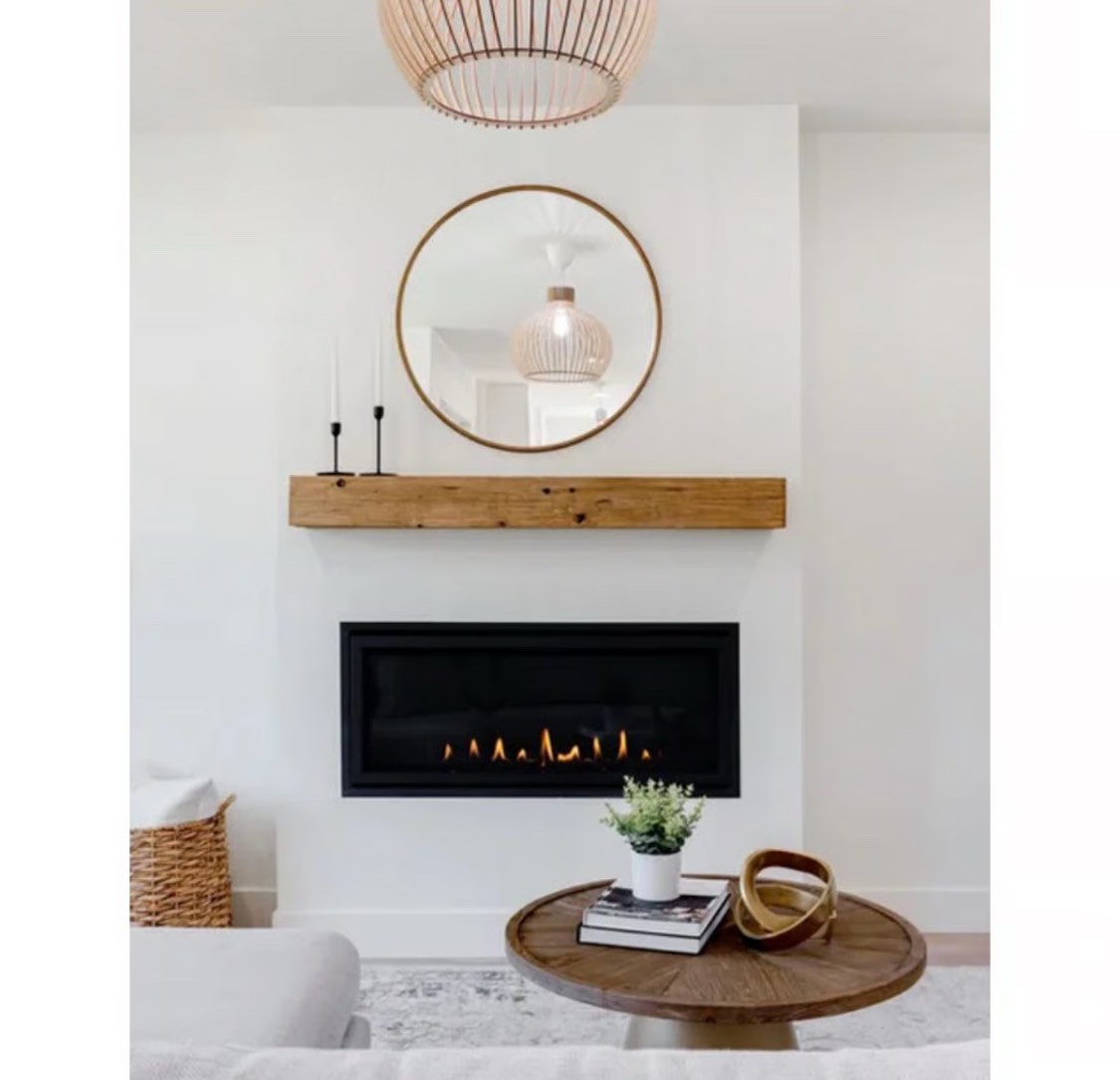 Midwood Rustic Pro Fireplace Mantel Shelf