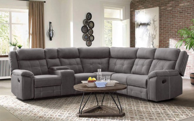Get Comfy with a Brand New Reclining Sectional! Row-2