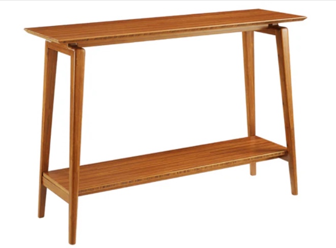 greenington nova Antares console table amber