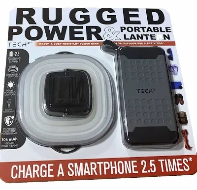 Tech Squared Outdoor Rugged Power and Portable Lantern