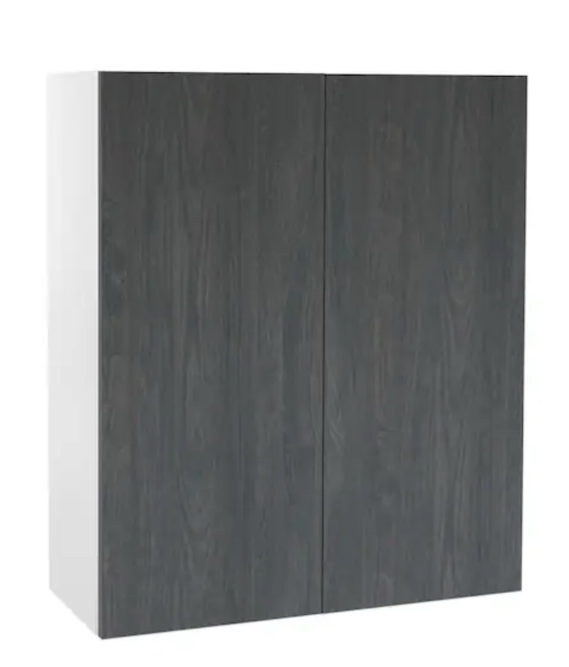 Tru cabinetry 24 x 31 1/2 x 21 Maple Black Wall Cabinet 