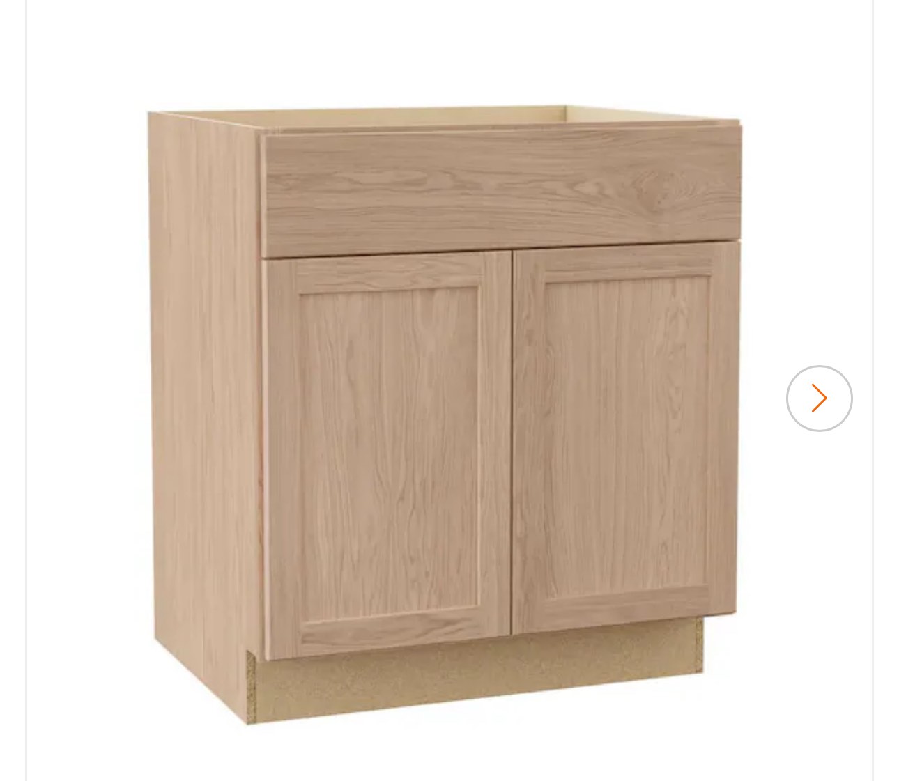 Assemble base cabinet