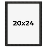 20x24 Shadow Box Frame Barnwood Black