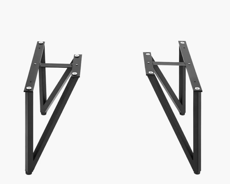 Annecy Vanity Legs Matte Black (Set of 2)
